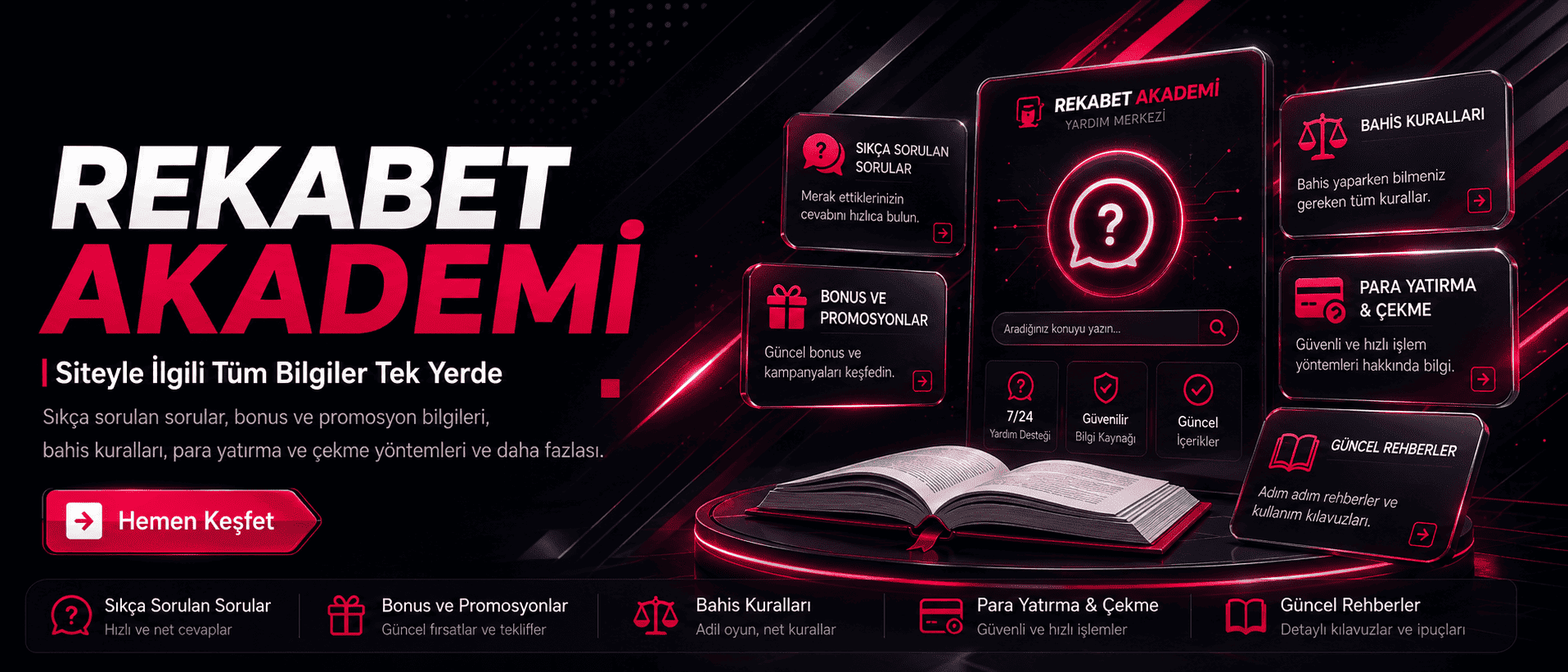 Rekabet Akademi Banner