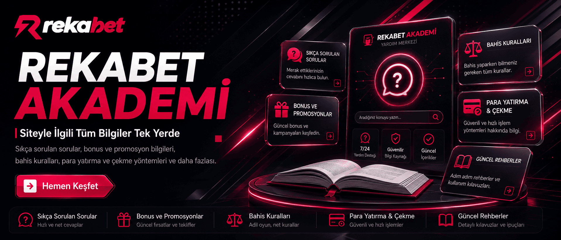 Rekabet Akademi Banner
